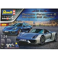 Σετ δώρου αυτοκινήτου Porsche. Porsche Panamera και Porsche 918 Spyder