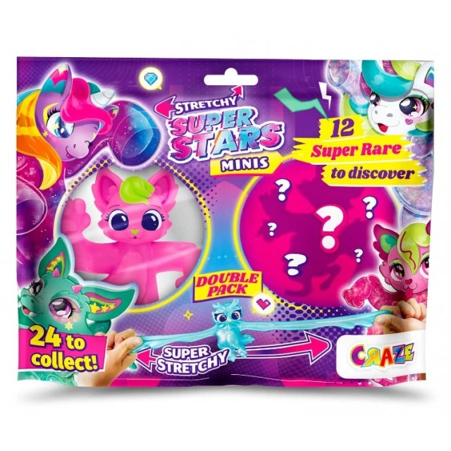 Συλλεκτική Φιγούρα, Craze, Mini Stretchable Creatures, Minis Double