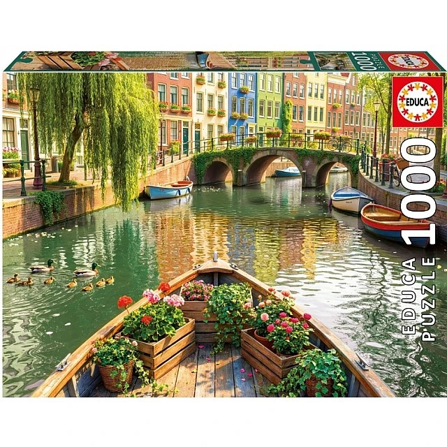 Παζλ, Educa, Εκδρομή με πλοίο στο Άμστερνταμ, 1000 κομμάτια