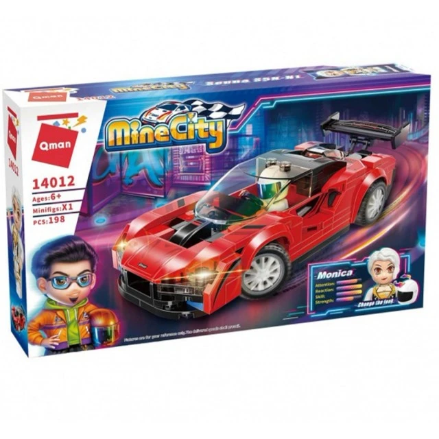 Constructor MineCity, Car, Senna S5N-N1, 198 εξαρτήματα