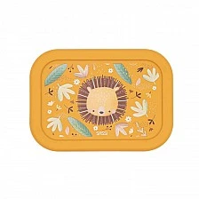 Διαχωριστικό κουτί μεσημεριανού γεύματος σιλικόνης, Sassi, Leo