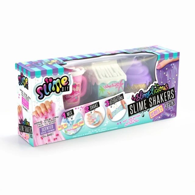 Σετ δημιουργικού, Canal Toys, So Slime, αναδευτήρας λάσπης Slimelicious, 3 τεμάχια
