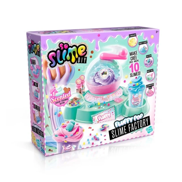 Δημιουργικό κιτ, Canal Toys, So Slime, Εργαστήριο Fluffy Slime