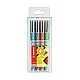 Σετ στυλό, Stabilo, Worker+colorful ST2019/4, 4 χρώματα