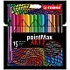 Σετ μαρκαδόρων, Stabilo, pointMax Arty ST488/15-1-20, 15 χρώματα