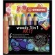 Σετ χρωματιστά μολύβια, Stabilo, Woody Arty 3 σε 1 + ξύστρα ST8806-1-20, 6 χρώματα