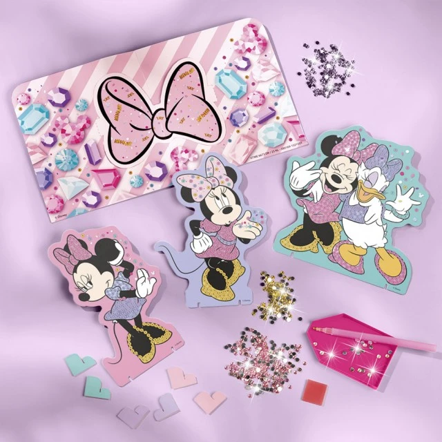 Σετ φτιάξε μόνος σου καρτούλες με διαμάντια Minnie Mouse