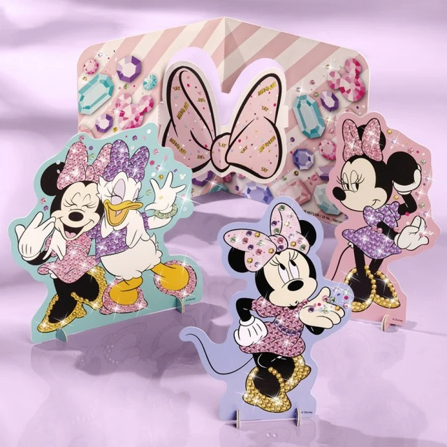 Σετ φτιάξε μόνος σου καρτούλες με διαμάντια Minnie Mouse
