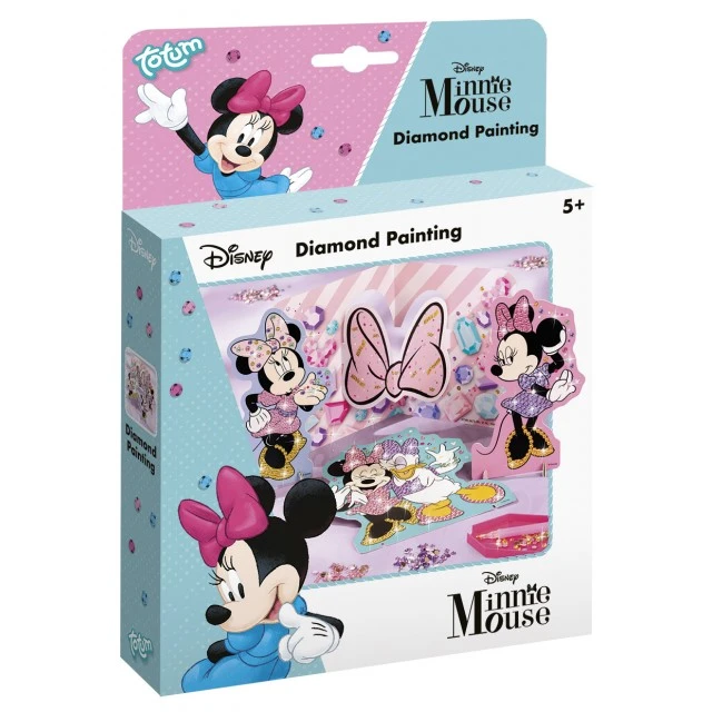 Σετ φτιάξε μόνος σου καρτούλες με διαμάντια Minnie Mouse