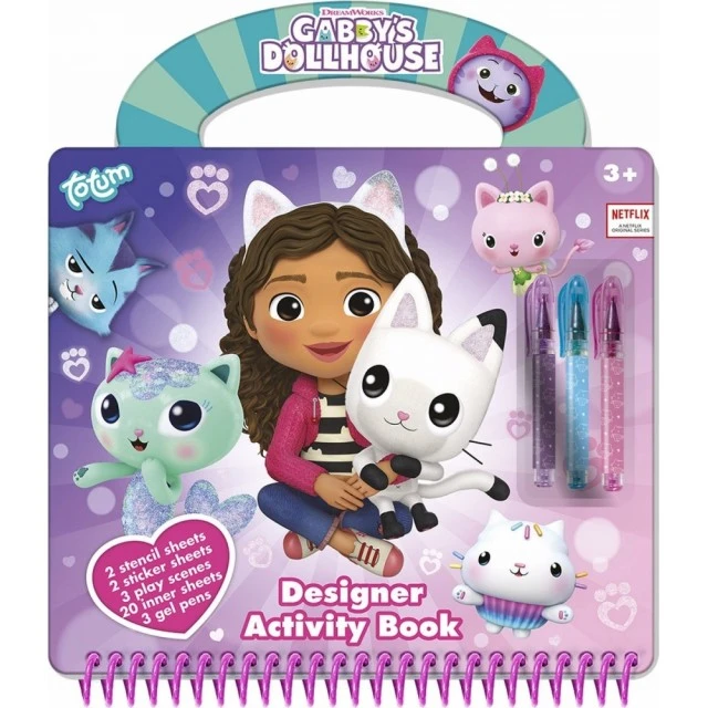 Gabbys Dollhouse Creative Kit, Βιβλίο ζωγραφικής