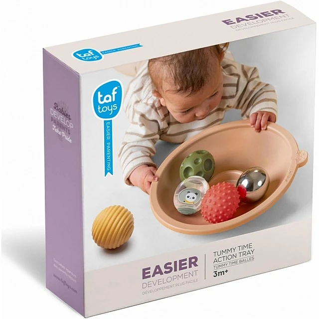 Παιχνίδι μωρού, Taf Toys, Μπολ με 5 αισθητηριακές μπάλες