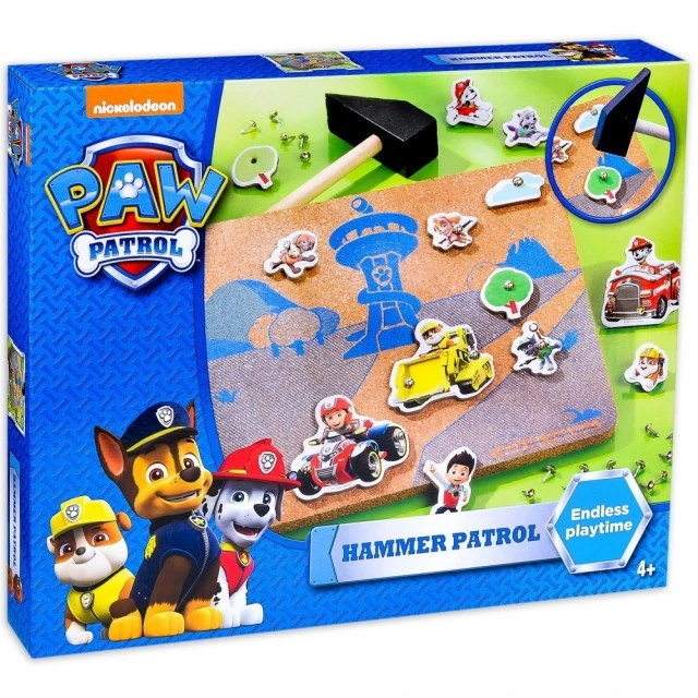 Ξυλουργικό σετ Paw Patrol, Διακόσμησε με σφυρί