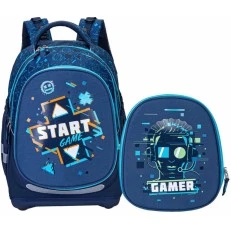 Σχολικό σακίδιο πλάτης Kstationery, Made to Last, Start Game 2 in 1, 43x31x18cm