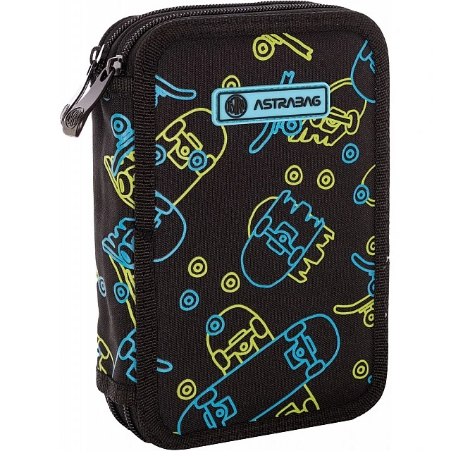 Διπλό νεσεσέρ ASTRABAG AC2 Skateboards Neon, χωρίς αξεσουάρ