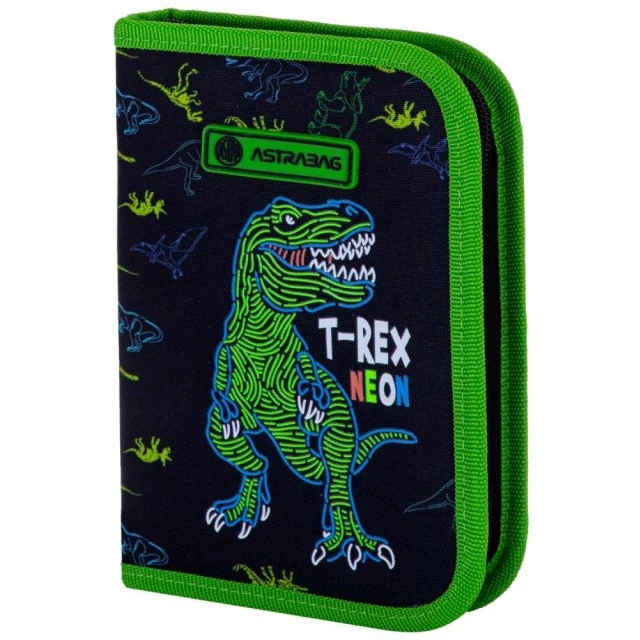Σχολικό κιτ Astra, T-Rex Neon, 20x14x3,5cm