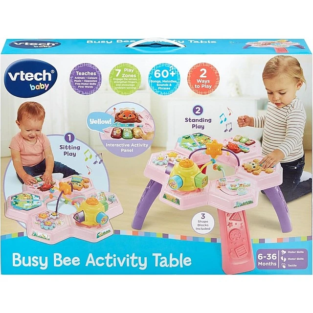 Διαδραστικό παιχνίδι, Vtech, Τραπέζι παιχνιδιού, Ροζ