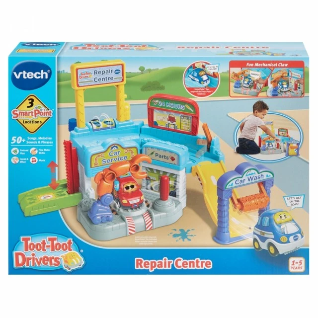 Διαδραστικό παιχνίδι, Vtech, Σέρβις αυτοκινήτων