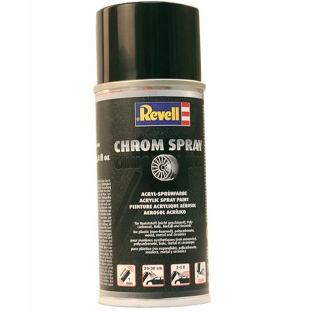 Ακρυλικό χρώμα, Revell, Spray Chrome, 150ml