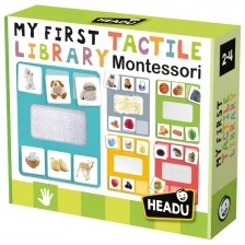 Εκπαιδευτικό παιχνίδι, Headu, My First Tactile Library, Montessori