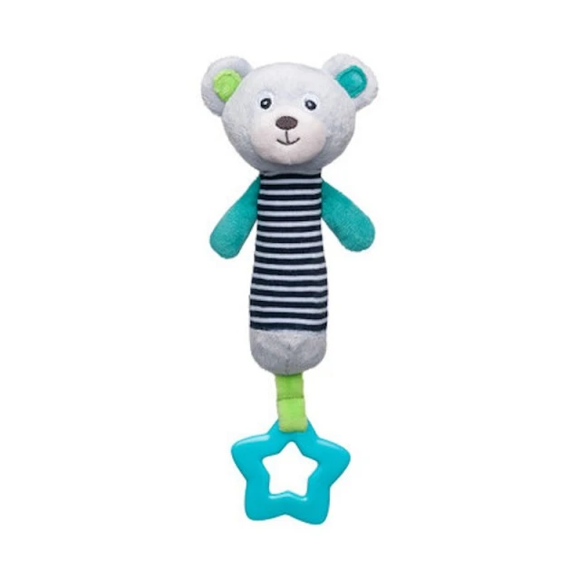 Μαλακό παιχνίδι με χτένα και σφυρίχτρα 0m+ BEARS