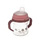 Κύπελλο με καλαμάκι 150 ml BONJOUR PARIS pink