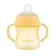 Чаша със сламка 150 мл yellow