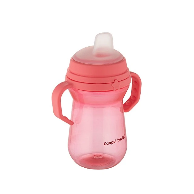 Κύπελλο με καλαμάκι 250 ml ροζ
