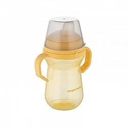 Κύπελλο με καλαμάκι 250 ml κίτρινο