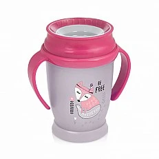 Κούπα με χερούλια 360 μοιρών JUNIOR Indian Summer Girl 250 ml 12m+