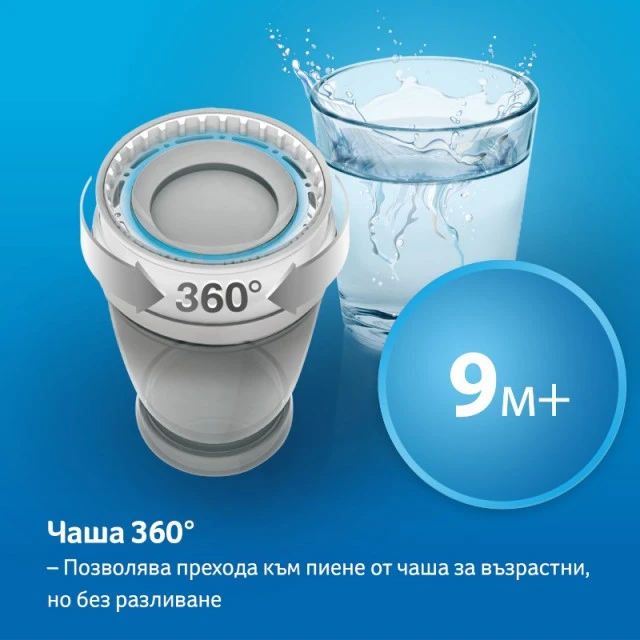 Κούπα με χερούλια 360 μοιρών Wild Soul boy 250 ml, 9 m+