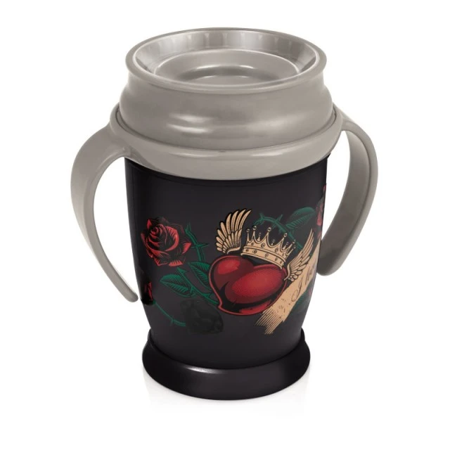 Κούπα με χερούλια 360 μοιρών I love 250 ml, 9 m+