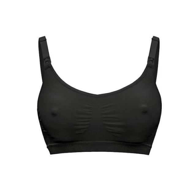Σουτιέν εγκυμοσύνης και θηλασμού Keep Cool Breathable, pt L, μαύρο