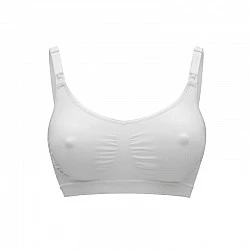 Σουτιέν εγκυμοσύνης και θηλασμού Keep Cool Breathable, pt S, White