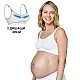 Σουτιέν εγκυμοσύνης και θηλασμού Keep Cool Breathable, pt S, White
