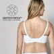 Σουτιέν εγκυμοσύνης και θηλασμού Keep Cool Breathable, μέγεθος L, λευκό