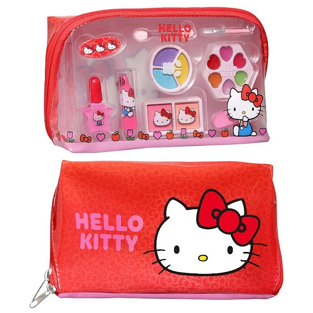 Τσάντα μακιγιάζ και αξεσουάρ Hello Kitty H