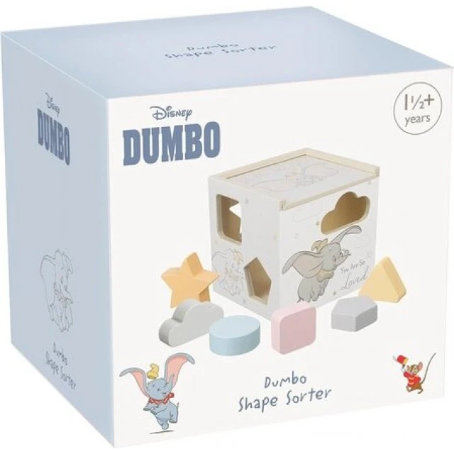 Ξύλινος διαλογέας με χρωματιστά σχήματα - Dumbo (FSC®)
