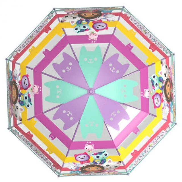Χειροκίνητη πτυσσόμενη ομπρέλα - Gabby Dollhouse 48cm