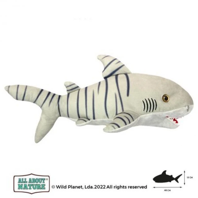 Λούτρινο παιχνίδι, Tiger Shark 40εκ. Άγριος Πλανήτης