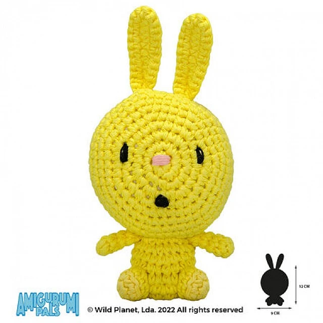 Χειροποίητο πλεκτό παιχνίδι, Rabbit 12cm Wild Planet