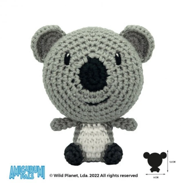 Χειροποίητο πλεκτό παιχνίδι, Koala 12cm Wild Planet