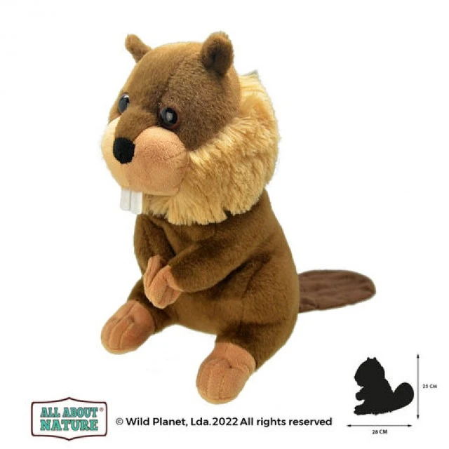 Λούτρινο παιχνίδι, Beaver 28cm Wild Planet