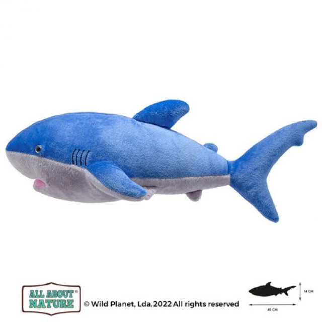 Λούτρινο παιχνίδι, Blue Shark 40εκ. Άγριος Πλανήτης