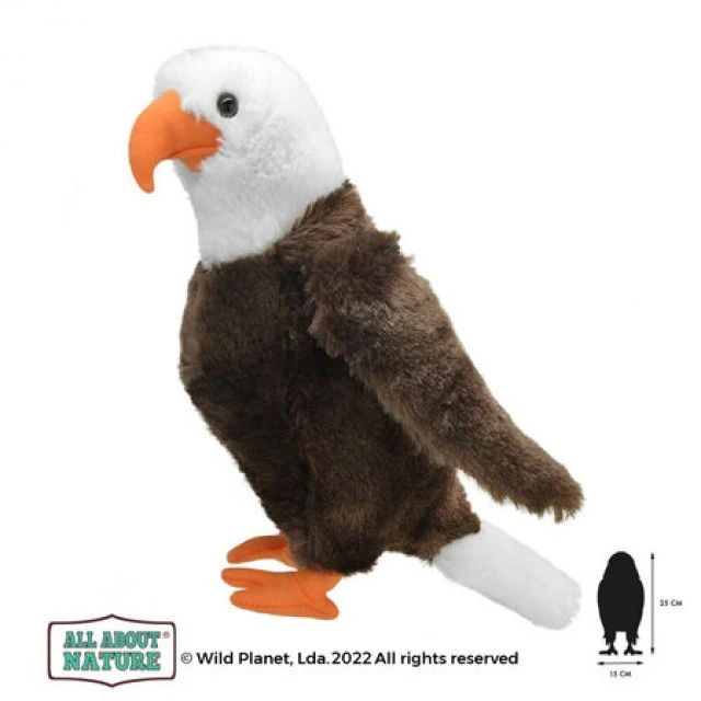 Λούτρινο παιχνίδι, Eagle 25cm. Άγριος Πλανήτης