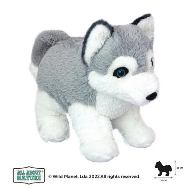Λούτρινο παιχνίδι, Husky Puppy 25εκ. Άγριος Πλανήτης
