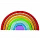 Ξύλινο παιχνίδι διαλογής - Rainbow - Small