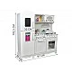 Παιδική ξύλινη κουζίνα σε κλασική εμφάνιση και χρώμα - XXL