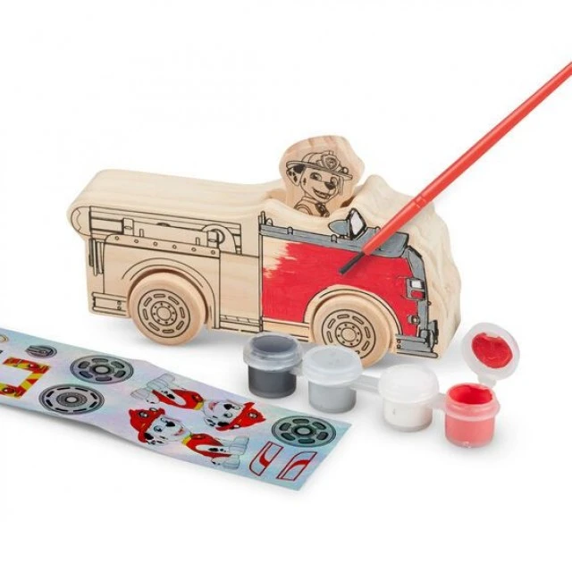 Δημιουργικό σετ με ξύλινα ειδώλια - Paw Patrol