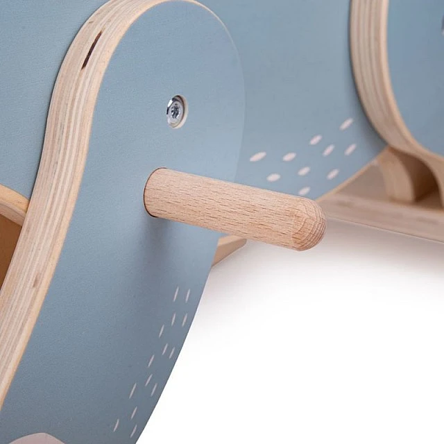 Bigjigs - Παιδική ξύλινη κούνια - Κουνέλι