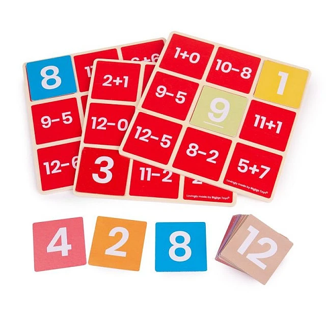 Bigjigs - Math Bingo - Πρόσθεση και Αφαίρεση